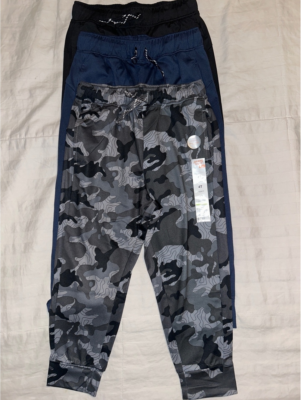 Toddler Boys Jumping Beans Active Pants Lot Sz 4T